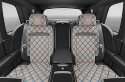 Rolls Royce Cullinan interior back seat with Duality Twill upholstery